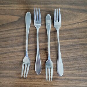 Gibson Stainless Shimp Cocktail forks set of 4 (6 inches)